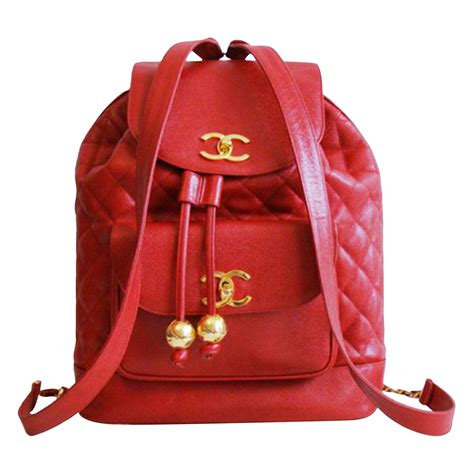 red quilted chanel backpack|buy Chanel gabrielle backpack.